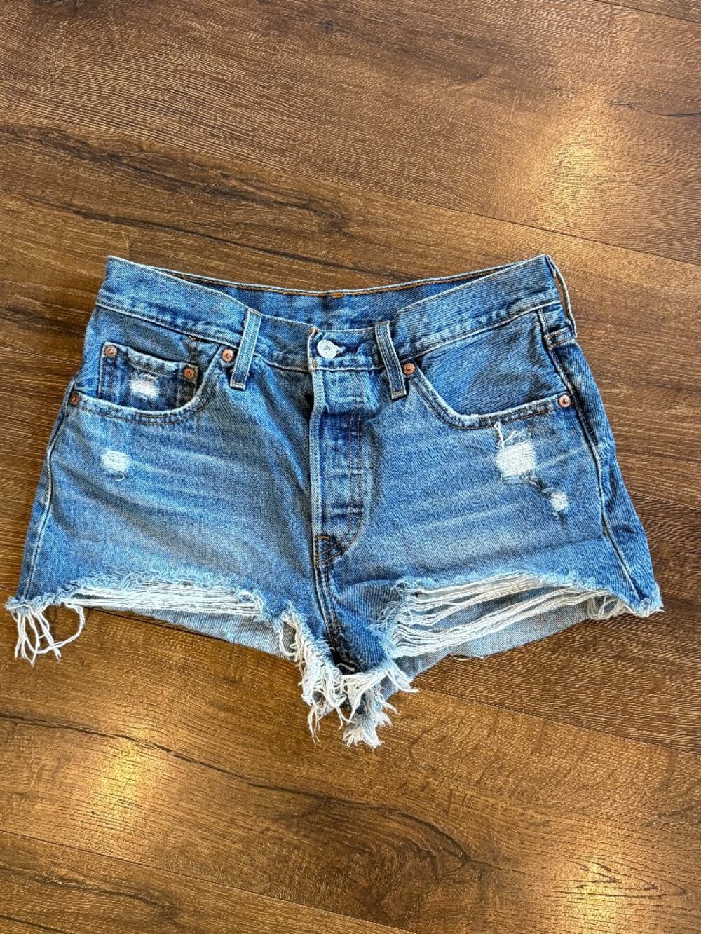 Levi's 501 Original Fit High Rise Shorts